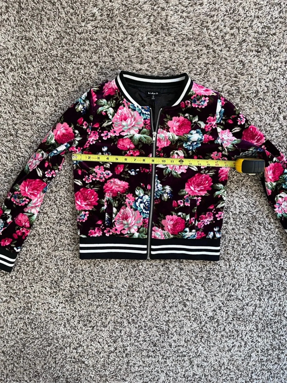 kidpik velvet bomber